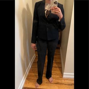 Ann Taylor, black suit (includes jacket, pants and skirt)